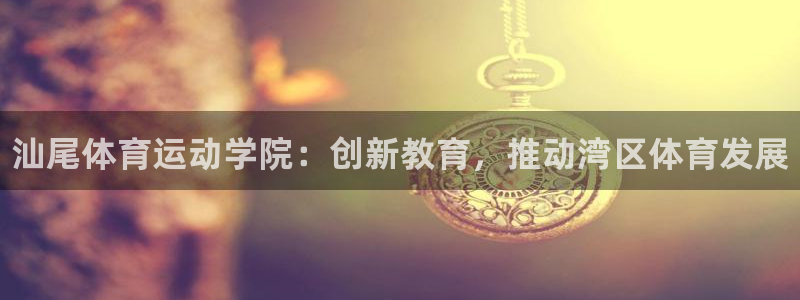 J9官网下载平台是正规平台吗安全吗：汕尾体育运动学院：创新教