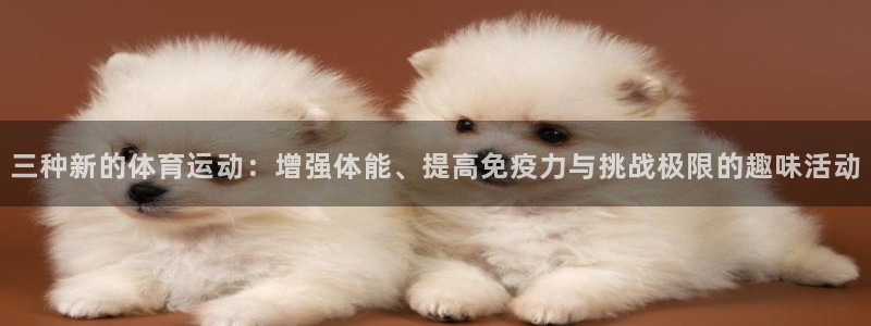 J9官网下载官方客服电话：三种新的体育运动：增强体能