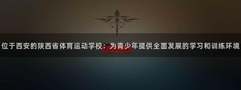 J9官网下载是干嘛的公司：位于西安的陕西省体育运动学