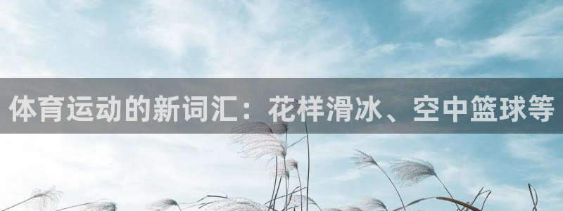 J9官网下载招商电话号码是多少号：体育运动的新词汇：花样滑冰