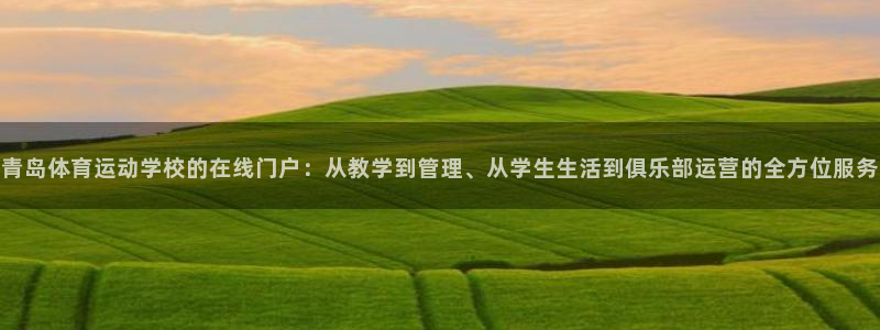 九游官网账号找回中心：青岛体育运动学校的在线门户：从教学到管